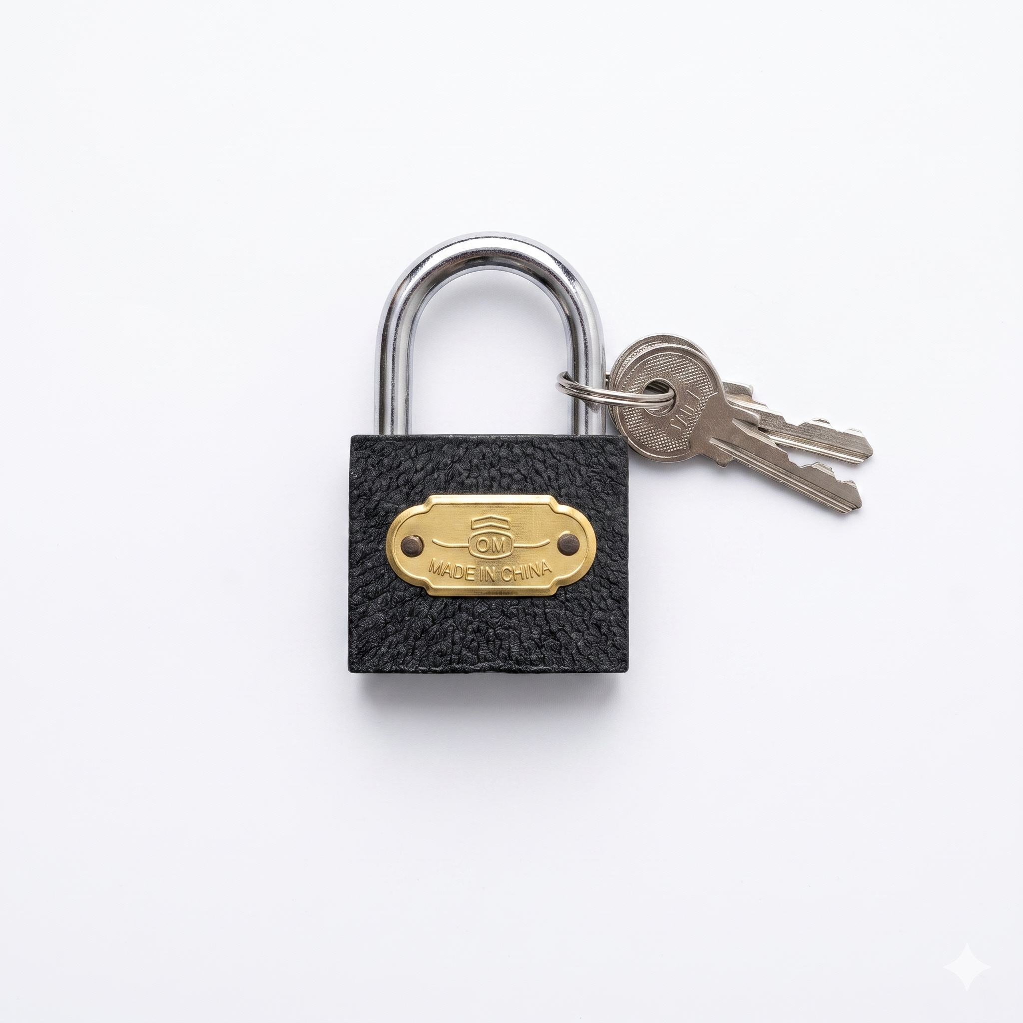 Black Padlock 38mm