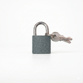 Black Padlock 25mm