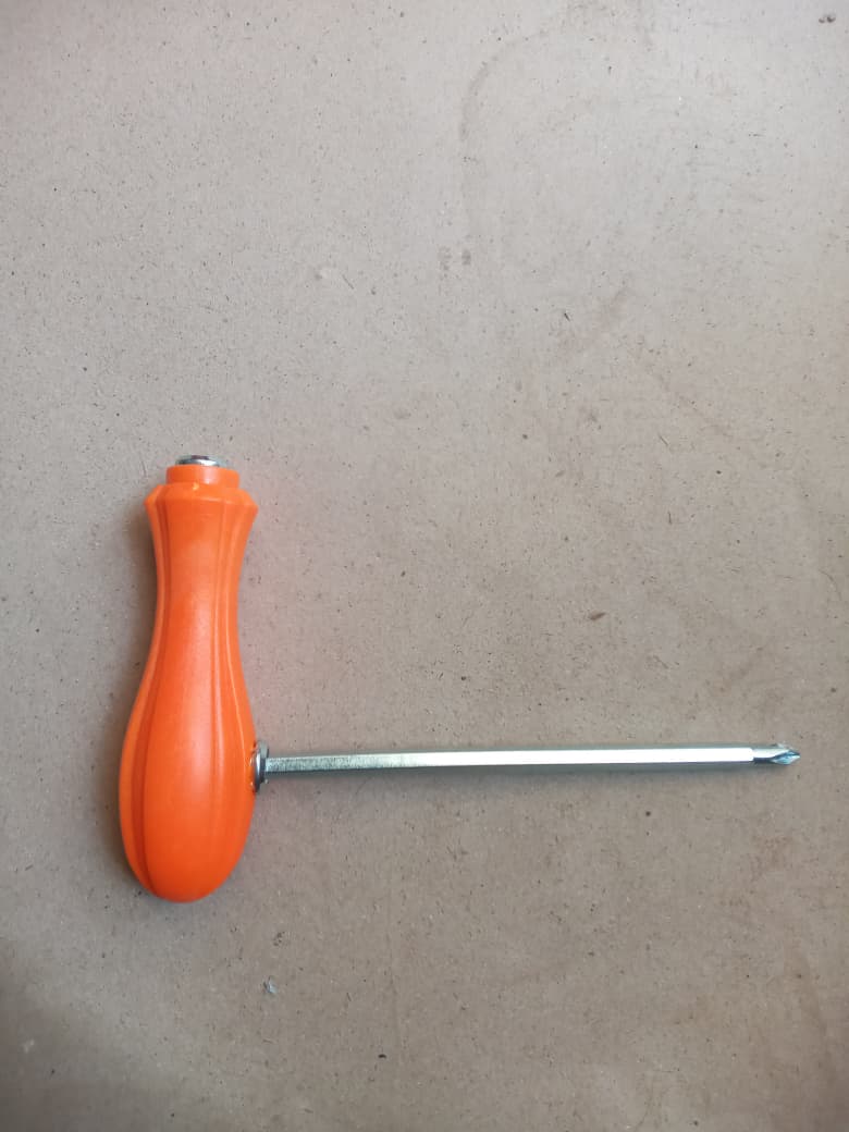 Screwdriver Orange 2-way Half Rod - 4" & 6"