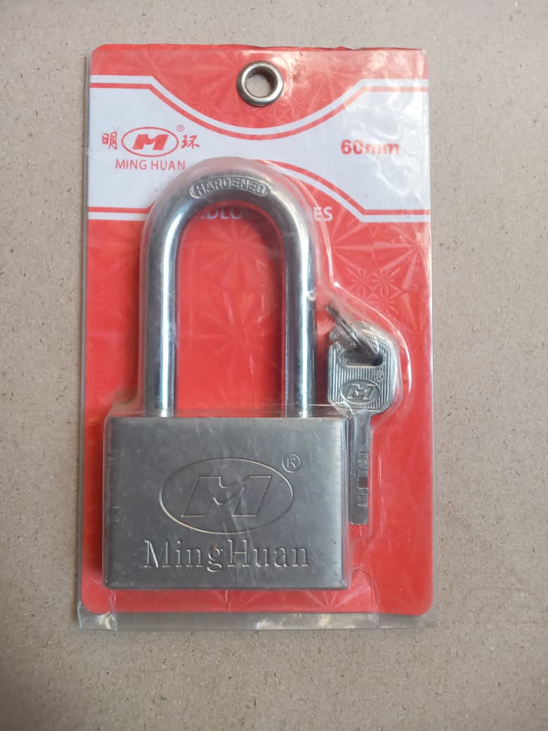 MingHuan Padlock Long Neck - Multiple Sizes (30mm to 70mm)