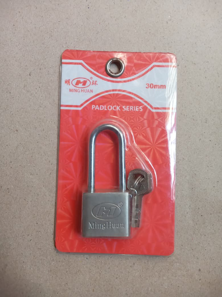 MingHuan Padlock Long Neck - Multiple Sizes (30mm to 70mm)