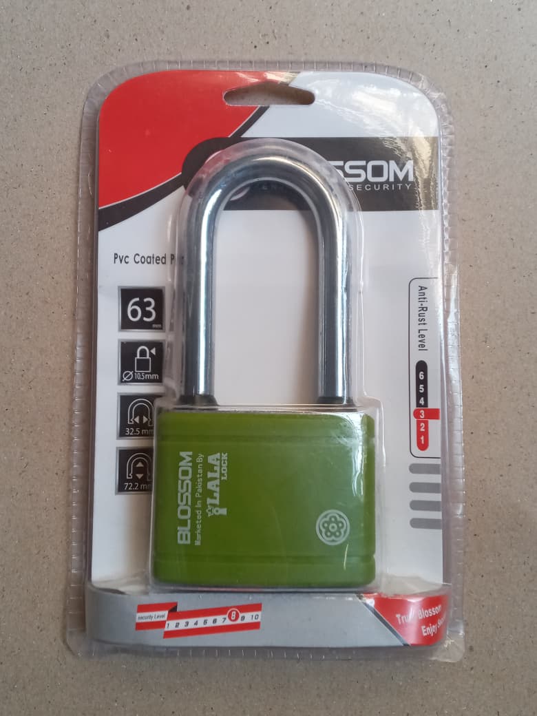 Blossom Padlock Long Neck - Multiple Sizes (43mm to 63mm)